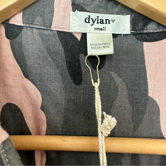 NWT Dylan Los Angeles Button Up Camo Shirt - Picture 5 of 5